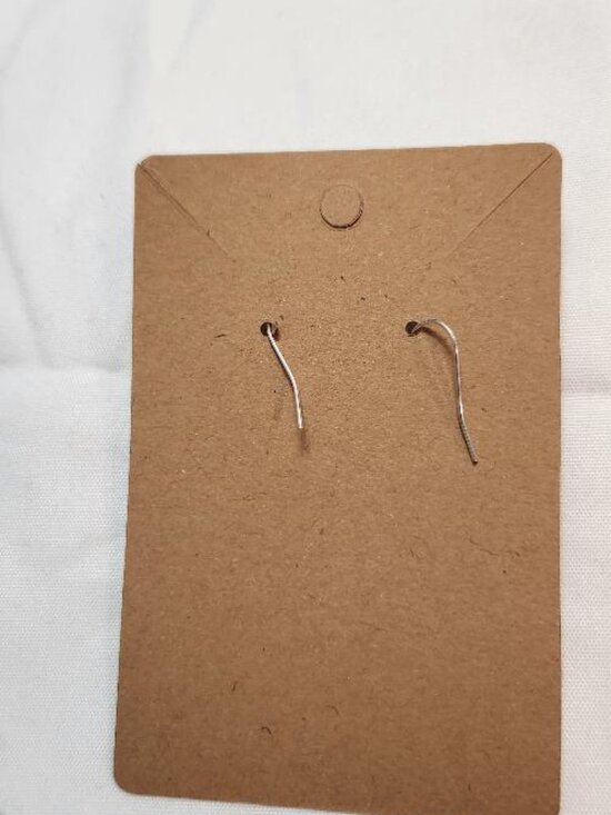 Soccer Dangle Earrings featuring enamel Soccer Ball Charms - Picture 3 of 3